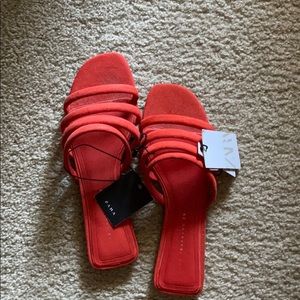 Zara orange Sandals